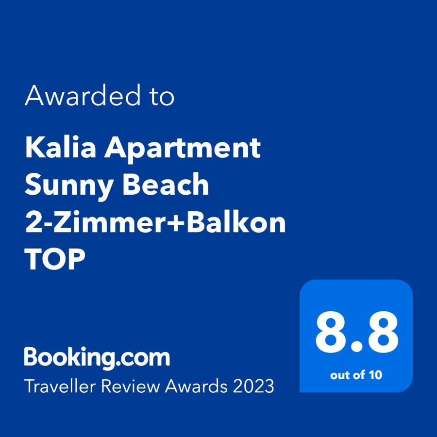 Kalia Apartment Sunny Beach 2-Zimmer+Balkon Top Eksteriør bilde